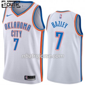 Barn Oklahoma City Thunder Tröja Darius Bazley 7 2019-20 Nike Association Edition Swingman